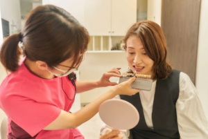 医療ホワイトニングのカウンセリングイメージ